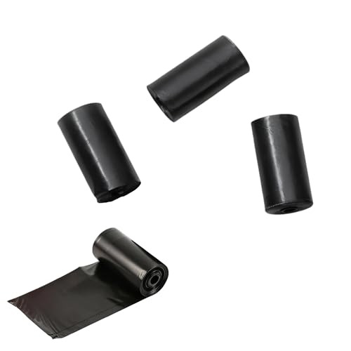 Image of Black Dog Waste Bags Rolls(45 Count) | Extra Thick and Leak-Proof Poop Bags for Dogs&Cats,3 Rolls