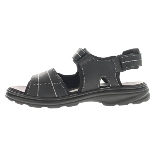 Image of Propet Mens Hudson River Casual Sandals Casual - Black
