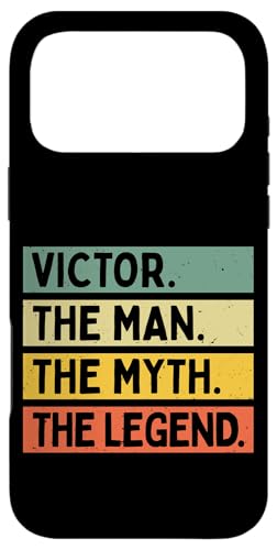 Victor The Man The Myth The Legend �ʔ������� �X�}�z�P�[�X iPhone 17 Pro Max �p