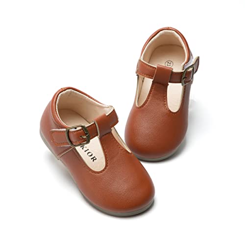 Toddler Girls Mary Jane Dress Shoes Ballet Bow Princess Dance Flats Casual Slip-on Wedding Party Back to School Shoes for Kids