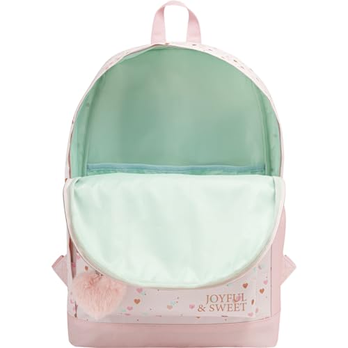 Tilibra - Mochila de Costas Académie Corações Metalizados