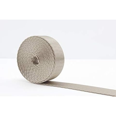 3dancraftit 3/4 inch (19mm) heavy weight Nylon webbing 5 yards Champagne ZC99 Cover