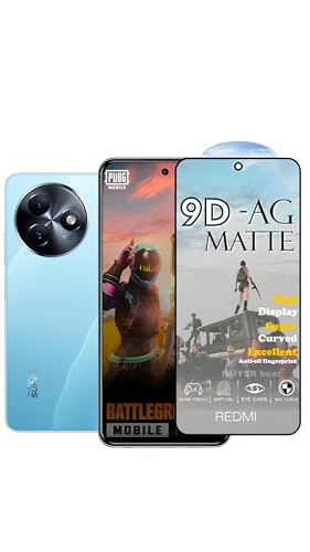 Image of Premium Tempered Glass comfortable for itel s24 (matte finish glass, Pack of 1) Full Screen Coverage gaming matte Screen Protector Guard (Itel s24)