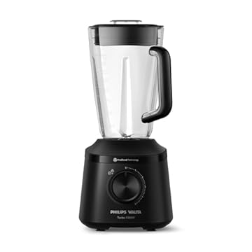 Philips Walita, Liquidificador Série 3000 Turbo, 110V, Preto, 1000W - HR2270/91