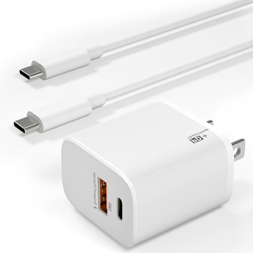 Gasmocs USB c Charger Compatible with Samsung Galaxy Tab A9+ 11' 12.4', A7 10.4',A8 10.5' Tab A 10.1 Tab S11,S10,S9,S8,S7,S6,S5e,S4,with 5.9 Ft Charging Cord