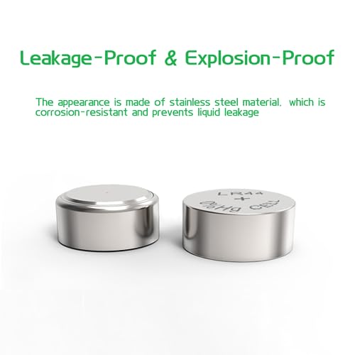 Cotchear 10Pcs Ag13 Button Batteries LR44 SR44 L1154 A76 LR1154 357A Button Cell Battery4
