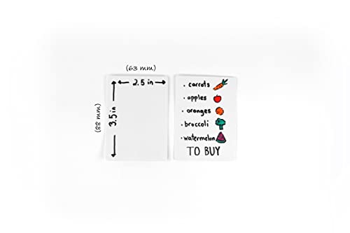 Apostrophe Games Trocken abwischbare Leere Spielkarten mit Box, Pokergröße - 6,3 cm x 8,8 cm, 180 Wiederverwendbare Leere Karten