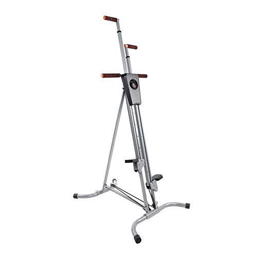 AYNEFY Heavy Duty Vertical Climber, Steel Foldable and Adjustable Fitness Climbing Machines Legs