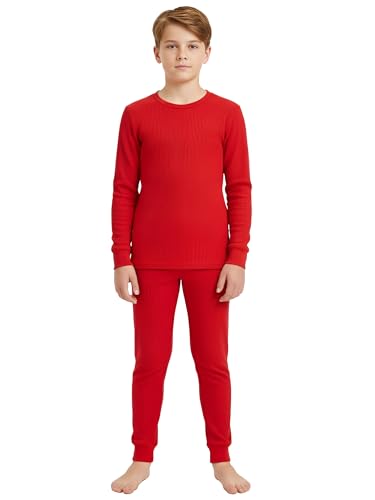 Image of Bodycare Insider Anti-Bacterial Solid Kids Thermal Top & Bottom Unisex Set