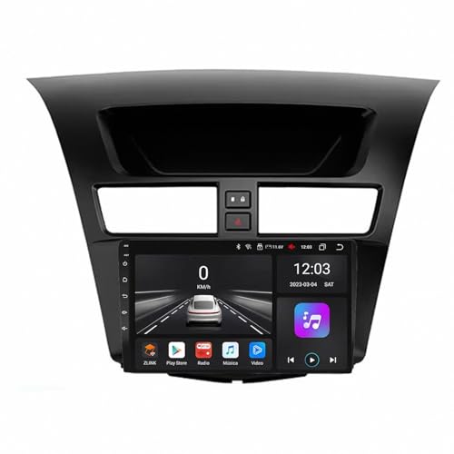 Radio coche 2 DIN Carplay para Mazda BT50 2011-2020 con Mirror Link y Bluetooth integrado