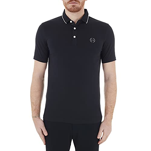 abbottonato Armani Exchange 8nzf70, Polo, Uomo, Blu (Navy 1510), L