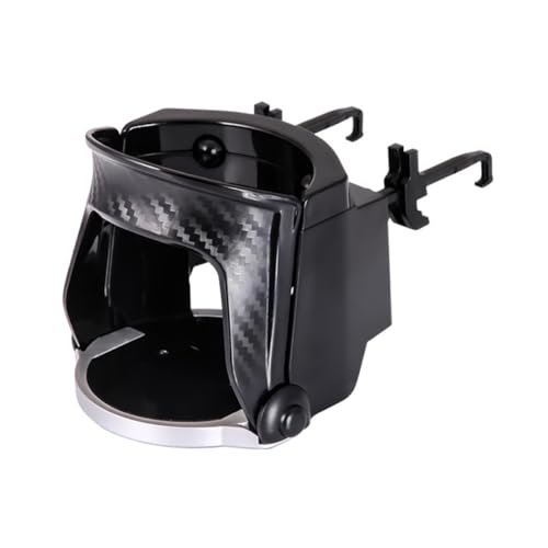 Soporte portavasos para auto con ventilación Ipetboom negro miniatura 1