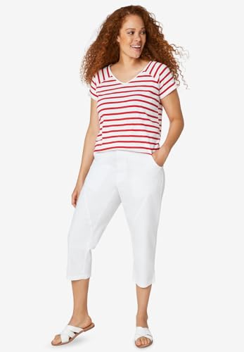 ellos Plus Size Seamed Capris3