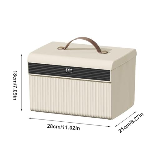 Boîte de rangement avec serrure, coffret décoratif de prestige - 8