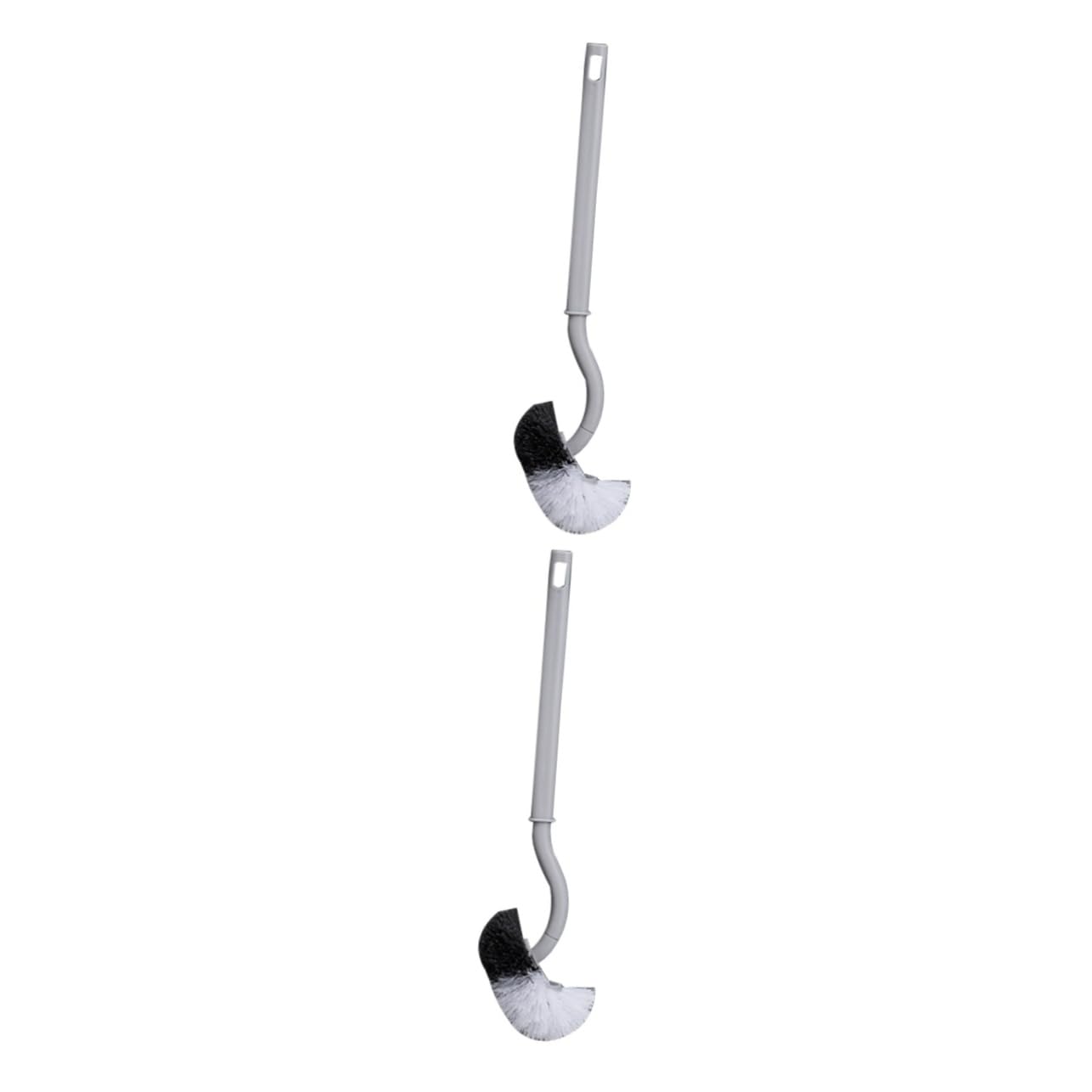Gatuida 6piezas Escobilla De WC De Mango y Diseño Colgante para Limpieza Eficaz Baños Herramienta De Limpieza Sin Esquinas Muertas para Hogar y Hoteles