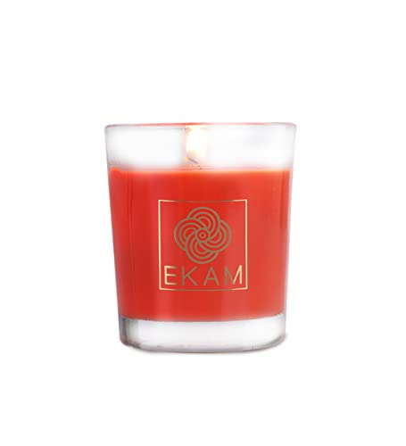 Image of EKAM Temple Bloom Scented Votive Candle - 40 Grams Each - 10 Hours Burn Time - Ideal for Diwali, Home Decor & Gifting