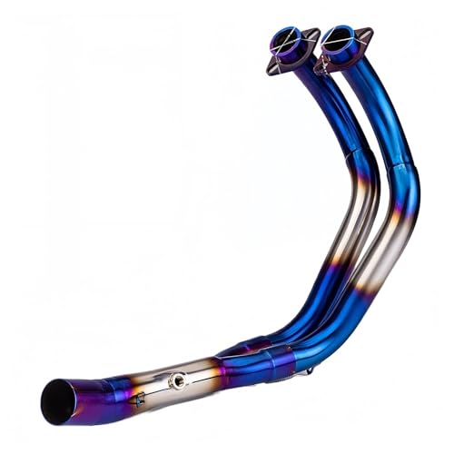 Ligne échappement moto universel Yamaha FZ07 finition inox durable