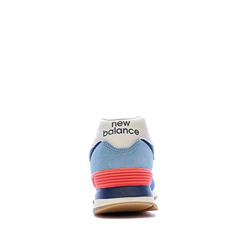 Image of New Balance Men's 574 V2 Core Sneaker, Mako Blue /Turtledove, 10.5 M