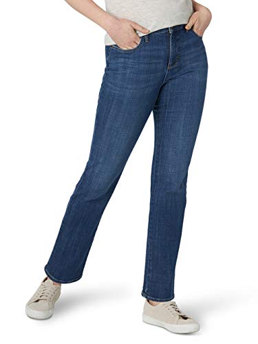 Image of Lee Women's Petite Classic-Fit Monroe Straight-Leg Jean