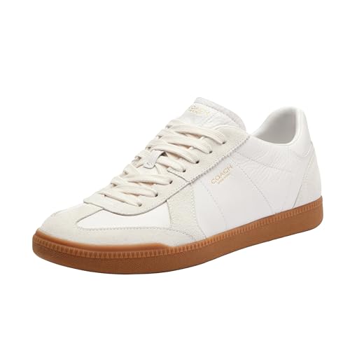Coach Women's Ellis Sneaker, Optic White, 7