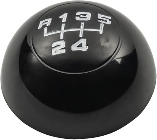 シフトノブ 用のアルファロメオ 2011-2013 2010年以降用 シフターレバー ハンドボールケースカバー(Black 5 speed)