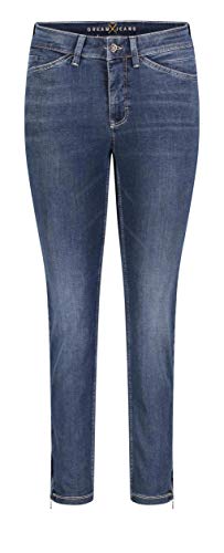 Mac - Damen 5-Pocket Jeans, Dream CHIC (5471-90-0355L), Größe:W40, Länge:L27, Farbe:Dark Used (D853)