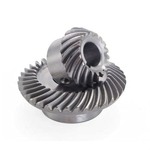 Step Miter 1 Set Metal Spiral Bevel Gear 18 Teeth 36 Teeth Milling Machine Accessories Lifting Gear C77 C96 Helical Mill Gear Part spur Bevel