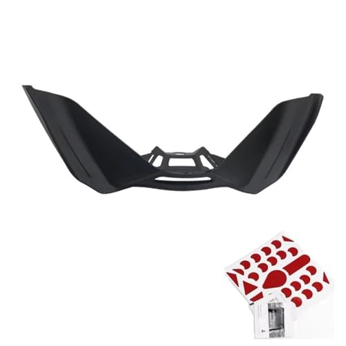 Spoiler avant Yamaha MT-09 2024-2025 kit ailerons noir mat Gen 4