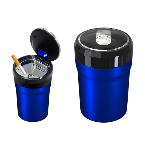 【Design portatile】: questo posacenere presenta un design compatto che lo rende facile da trasportare e riporre. Incorpora un design ergonomico con un innovativo meccanismo a molla che garantisce un'apertura e una chiusura fluide, consentendo un funzionamento senza sforzo con una sola mano.