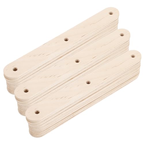 Beatifufu 50 Piezas Unidades Palitos de Madera para Manualidades sin Tratar Resistentes y Naturales para Helados DIY Escolares y Fiestas de Verano