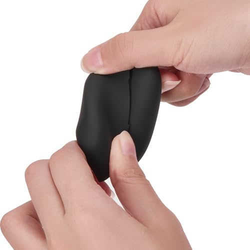 TOZO A1 2024 Protective Silicone Case Shockproof Soft Skin Cover for TOZO A1 2024 Earbuds Black