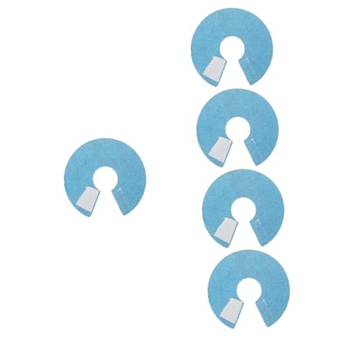 Parliky 5pcs Parrot Collar Pecking Collar Bird Recovery Collar Ring Biting Bird Neckwear Size Small for Parrots