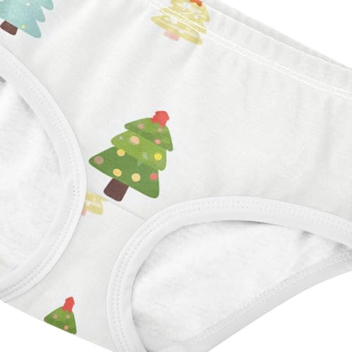 Christmas Evergreens Girls' Soft Triangle Panties Breathable Underwear for Girls in Sizes 2T,3T, 4T, 5T, 6Y and 8Y4