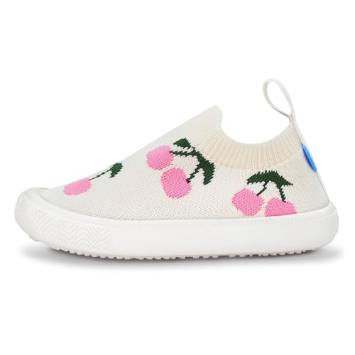 Image of JAN & JUL Slip-on Knit Shoes, Machine Washable and Lightweight Sneakers for Toddler Boys and Girls