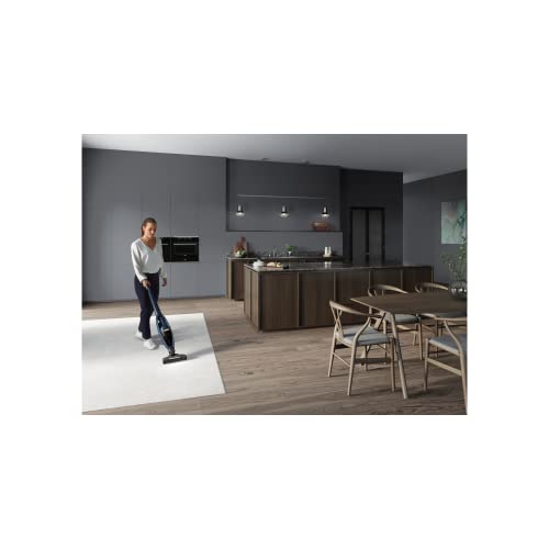 AEG QX7-1-50IB 2in1 Akku Staubsauger/schlanke Bauform/Multi-Bodendüse/hochwirksam auf Teppichen/bis zu 50 min Laufzeit / 21,6 Volt/inkl. Zubehör/freistehend/blau