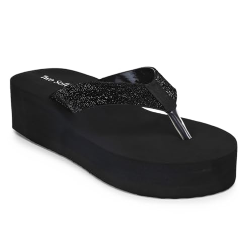 Image of BestWomen Slipper Stylish Comfortable Lightweight Soft Flaxsible Casual Flip Flop /Girls fancy chappal BZ1-P2 009