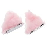 UTHCLO ぬいぐるみ素材の猫耳ヘルメット装飾 バイク用 帽デコレーション 取り付け簡単 全面対応 モーターサイクル向けかわ ランダムカラー