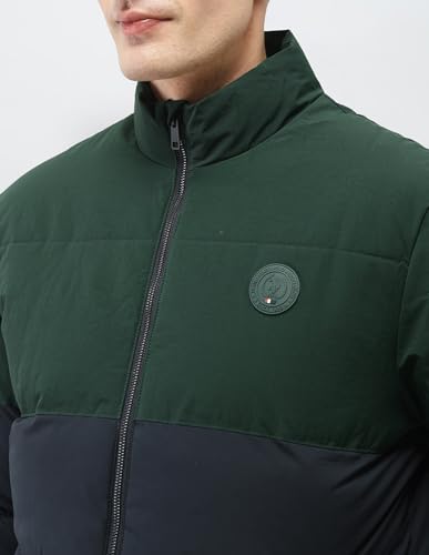Image of U.S.Polo Association Men'S Colour Blocked Regular Fit Puffer Jacket