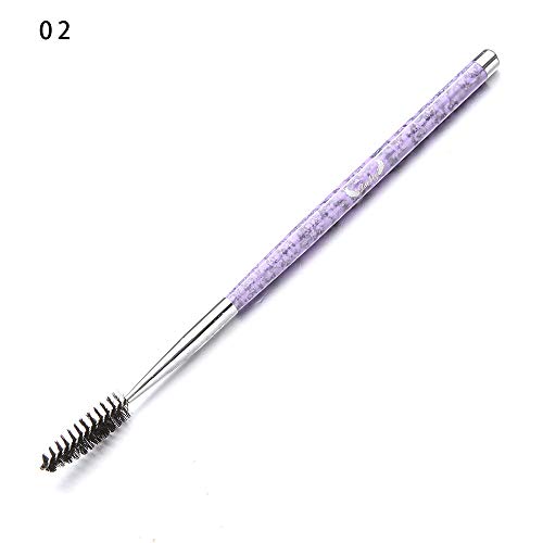 Preisvergleich Produktbild Xmansky Wimpernbürste,Tragbare 1PC Qualitäts-Kristall Wimper-Bürsten-Wimperntusche-Stab-Ap... Spooler Makeup