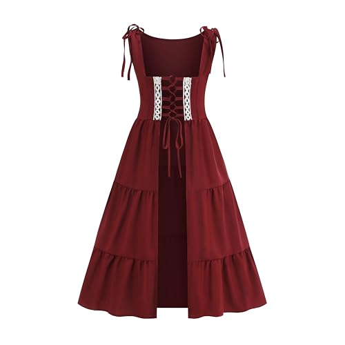 Disfraz medieval para niñas, princesa renacentista miniatura 3