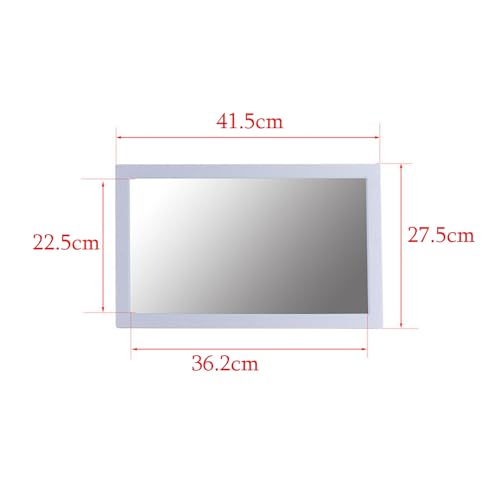 Cadre photo numérique HD au salon pour animer vos murs en blanc 17" Légende