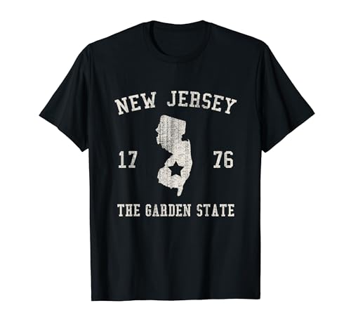 New Jersey The Garden State Vintage T-Shirt