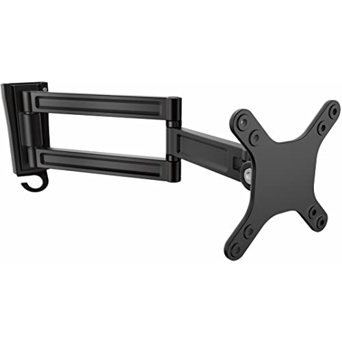StarTech Braccio da Parete Girevole Doppio Perno Monitor VESA 34" 15Kg Nero