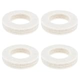 EMSea Filz-Staubdichtungsring für Traktoren, 40 x 19,5 x 10 mm, kompatibel mit Massey Ferguson 20D, 20E, 35, 35X, 135, 148, 240, 4 Stück