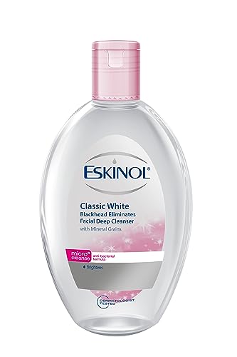 Asimec Eskinol Blackhead Eliminating Classic White Deep Facial Cleanser 225 Ml