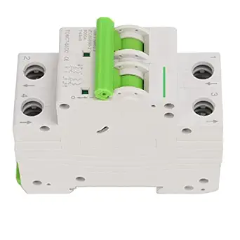 FOFY Miniature 2P 550V DC Isolator Solar Plant Switch Versatile Security for Marine Power Systems (16A)