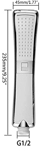 Pommeau de douche durable et efficace rectangulaire haute pression - 5
