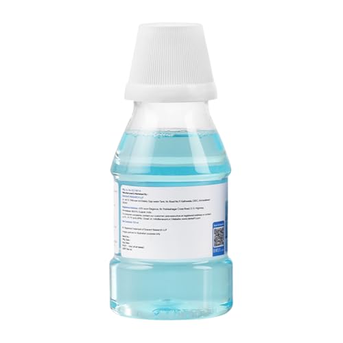 Image of DENTE91 Cool Mint Mouthwash| Pack Of 1 | Sugar-Free, Alcohol-Free, No Burning Sensation, Liquid | Kills 99.0% Germs & Prevents Bad Breath | Antibacterial & Antifungal | 150Ml