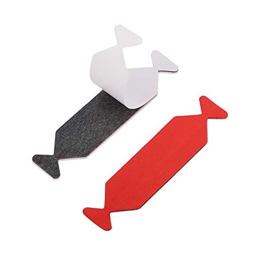 EHDIS Vinyl Squeegee Buffer Tape Felt Pack of 20