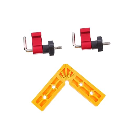 Balacoo 90 Degree L-shaped Woodworking Square Plastic Ruler Protractor for Home Professional Use